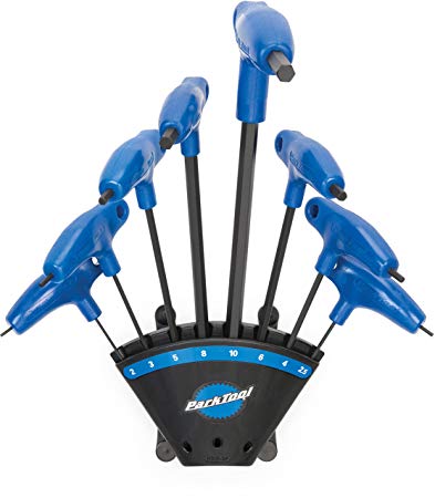 Park Tool PH-1.2 P-Handled Hex Wrench Set with Holder - 8pc