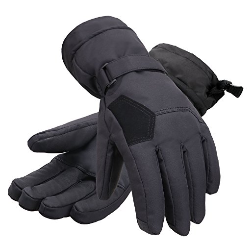 Andorra Women's Two-Tone Geometric Touchscreen Ski Glove