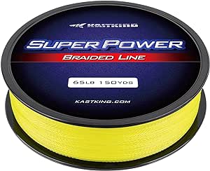 KastKing SuperPower Braided Fishing Line - Abrasion Resistant Braided Lines – Incredible Superline – Zero Stretch – Smaller Diameter – A Must-Have!