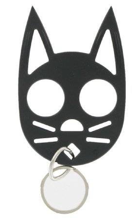 The Cat Personal Safety Keychain - Black