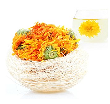 Moyishi Calendula Flowers - Herbal Tea Marigold - 1 lb. Bulk