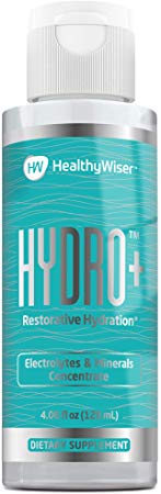 Electrolyte Supplement – Rapid Hydration Drops - Perfect for Keto Diet with Minerals, Magnesium, Potassium, Zinc- Sugar Free, Zero Calories