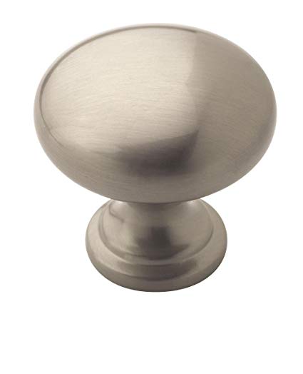 Amerock BP53023G10 Allison Value 1-1/4 in (32 mm) Diameter Satin Nickel Cabinet Knob