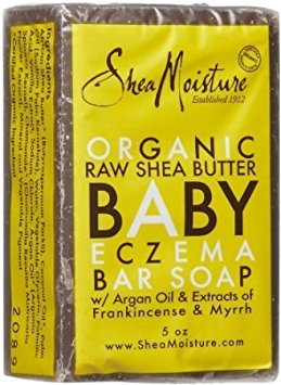 SHEA MOISTURE SOAP,ECZEMA,BABY,RAW SHEA, 5 OZ PACK OF 6