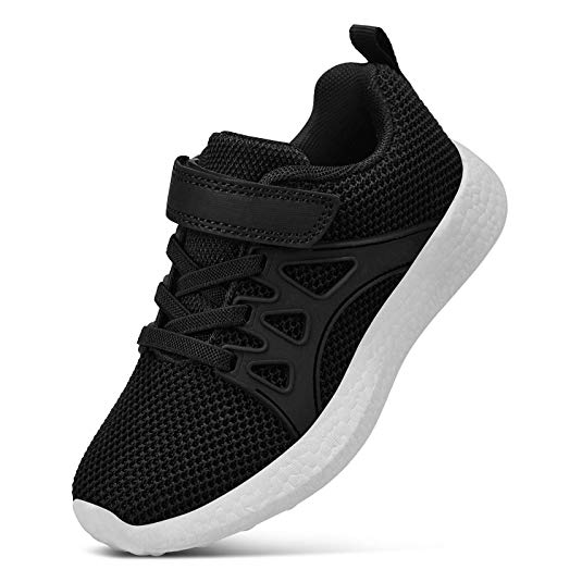 KIKOSOCKS Boys Girls Shoes Sneakers Ultra Lightweight Running Shoes Breathable Tennis Athletic Hiking Shoes
