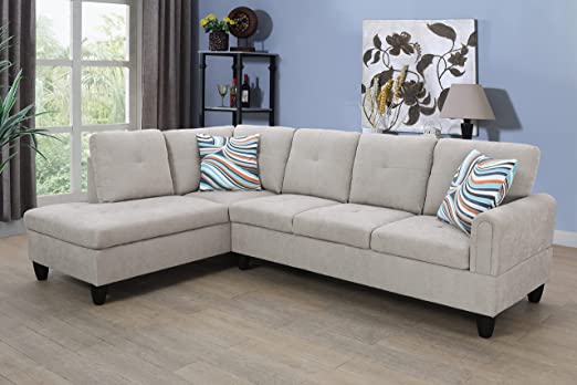 Star Home Living Andes Sectional, Grey