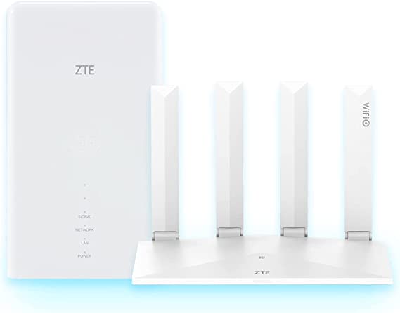 ZTE MC889   T3000, New Gen 5G Outdoor Antenna MC889 Paired with WiFi 6 Router T3000, Strong Signal, High Performance, 5G Coverage for up to 128 Users   2 Year Warranty