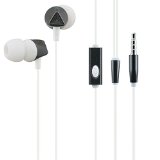Kingyou KF01 In-ear Earbuds Heaphones Headset with Micamp1 Button Control Microphone Stereo Bass with 35mm JackGray