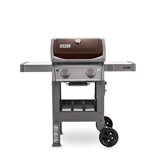 Weber 44070001 Spirit II E-210 2-Burner Liquid Propane Grill, Mocha