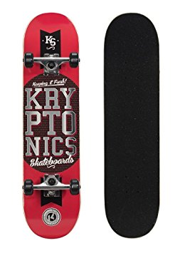 Krypontics Pop Series 31" Complete Skateboard - Sky Blue-Rays