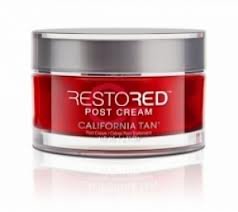 California Tan Restored Post Creme Red Light Therapy 4z Jar NEW