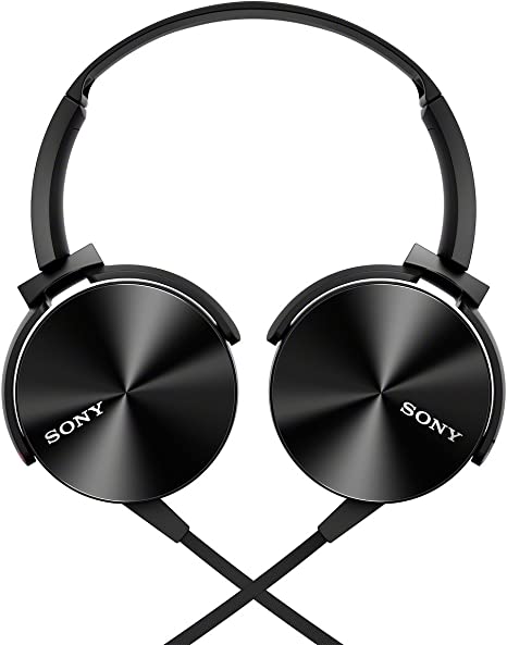 Sony MDRXB450AP Extra Bass Smartphone Headset (Black)