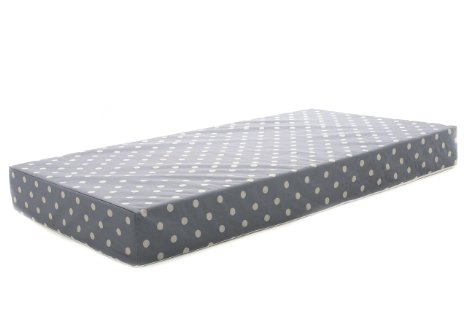 Milliard 100% Hypoallergenic Memory Foam Toddler Bed and Next Stage Baby Crib Mattress with Washable Waterproof Encasement - 27.5"x52"x5.5"