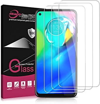 [3-Pack] OEAGO Design For Motorola Moto G Power Screen Protector,Tempered Glass Screen Protector,Anti-Scratch, Anti-Fingerprint,Bubble Free Case Friendly