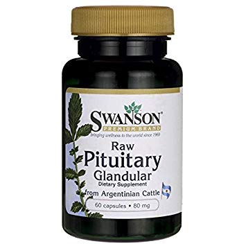 Swanson Raw Pituitary Glandular 80 mg 60 Caps