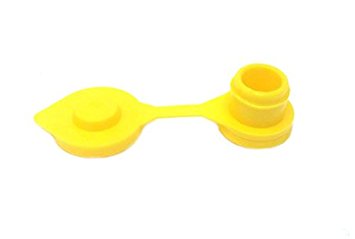 5 Yellow Fuel Gas Can Jug Vent Cap