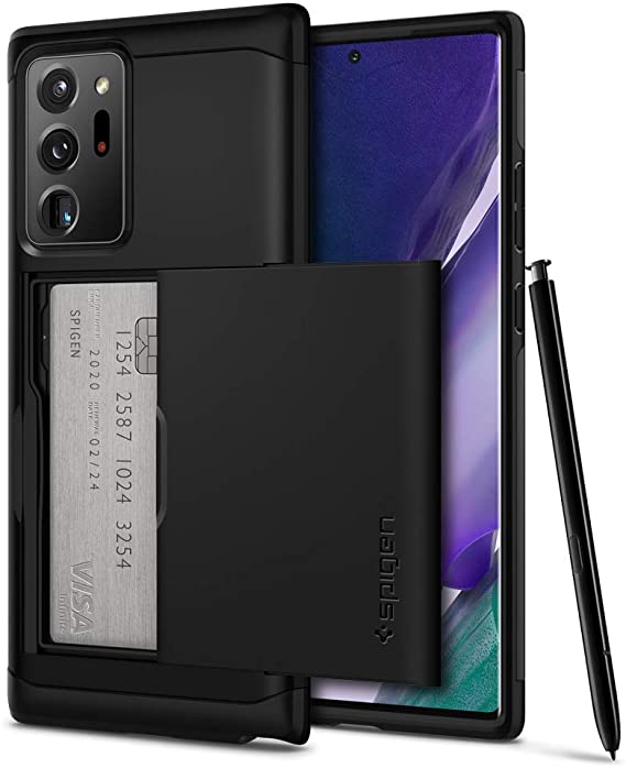 Spigen Slim Armor CS Designed for Samsung Galaxy Note 20 Ultra 5G Case (2020) - Black (ACS01398)