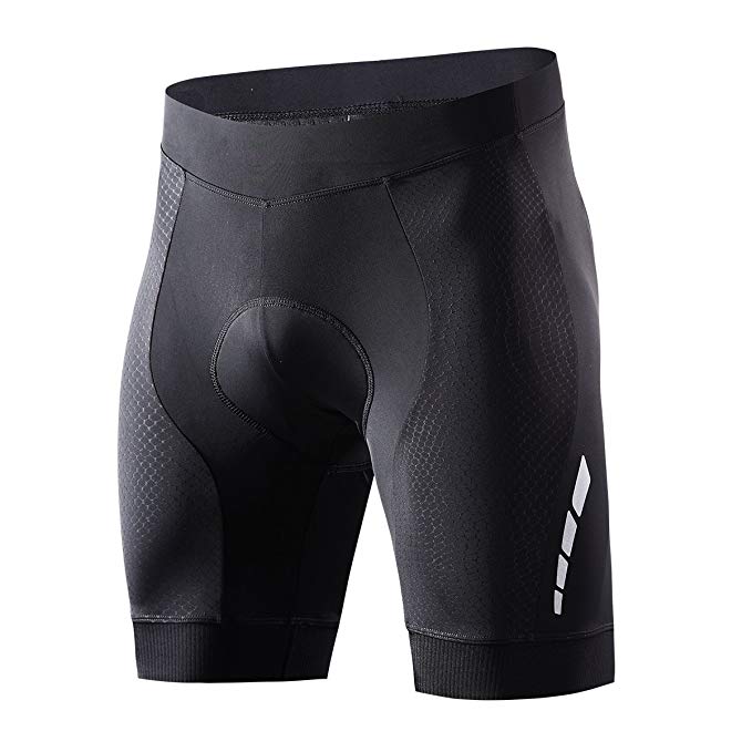 Souke Sports Men's Cycling Shorts Padded Bicycle Riding Half Pants Bike Biking Cycle Tights