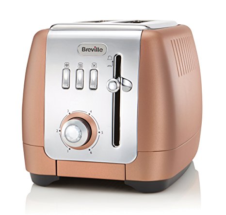 Breville VTT845  Strata Luminere 2 Slice Toaster, Rose Gold