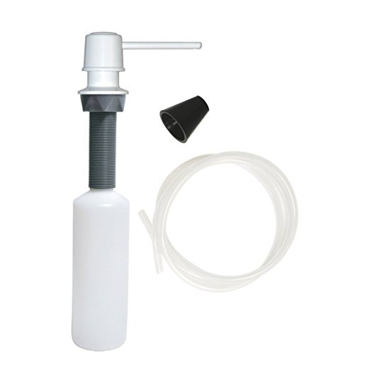 Danco 10041 Microban Straight Soap Dispenser, White