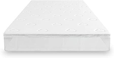 Puffy Mattress Topper 2 Inches Thick Memory Foam for Queen RV Size (Queen RV Firm)