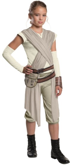 Star Wars: The Force Awakens Child's Deluxe Rey Costume, Small