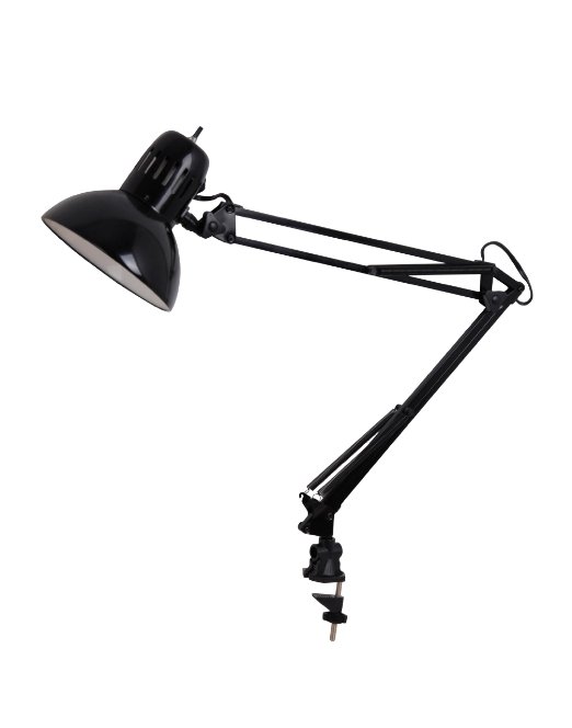 Catalina Cresswell Tensor 17347-001 374-Inch Black Swing Arm Desk Lamp