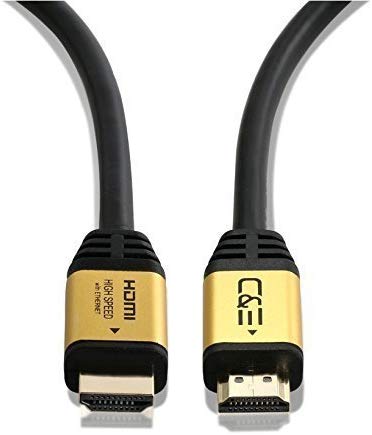 25ft (7.6M) High Speed Ultra 4K HDMI Cable with Ethernet (25 Feet/7.6 Meters) Supports 4Kx2K 60HZ, 18 Gbps - 28 AWG - 3D/ARC/CEC/HDCP 2.2/CL3 - Xbox PS4 PC HDTV CNE585765