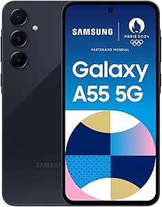 Samsung Galaxy A55 5G 16,8 cm (6.6") Double SIM Hybride USB Type-C 8 Go 128 Go 5000 mAh Marine