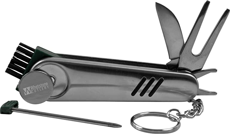 Journey's Edge 75-4732 All-in-One Stainless Steel Golfer's Tool (Black)