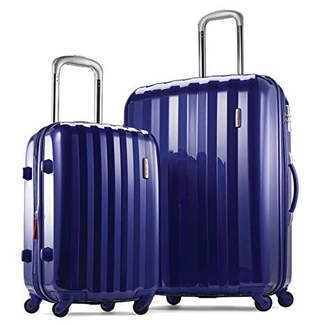 Samsonite Prism Two-Piece Hardside Spinner Set (20"/28"), Blue