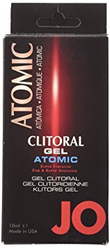 System Jo Clitoral Clit Stimulation Gel Premium Lubricant Lube Atomic Formula for Women Who Want Extra Sensation 10 Cc.