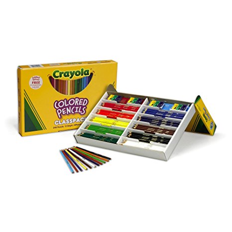 Crayola Classpack 240ct Colored Pencils