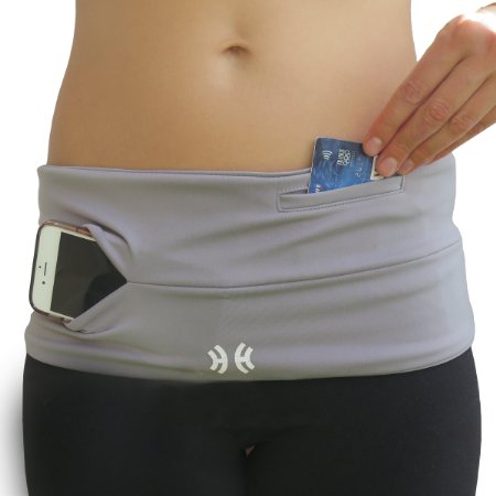 Limber Stretch - Hip Hug CLASSIC or PRO Running Fuel Belt with 4 Pockets
