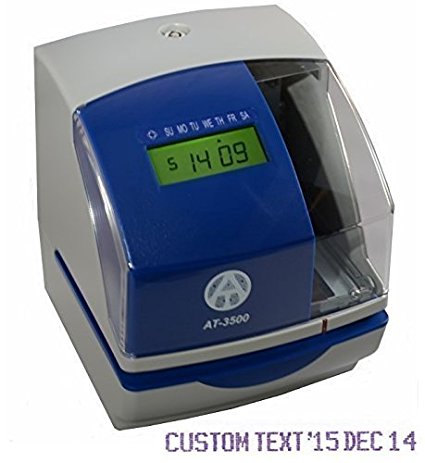 AT-3500 Heavy Duty Multifunction Time/Date/Number Stamp
