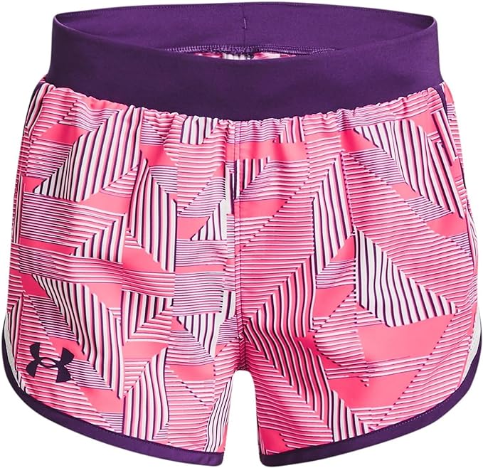 Under Armour Girls' Fly by Printed Shorts