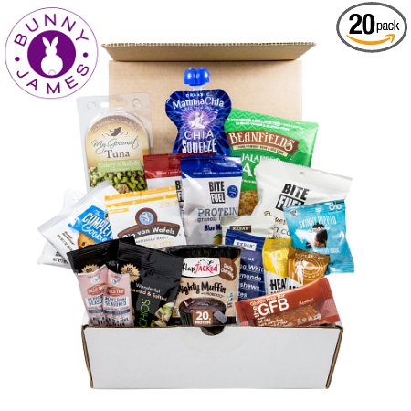 Premium Natural, Organic, Non-GMO Gourmet High Protein Healthy Snacks, Bars, Cookies ‘Fitness Box’