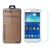 Galaxy S3 Screen Protector GOOQTM Galaxy S3 Tempered Glass 25D Round Edge99 Clarity03mm9H HardnessShatter-ProofBubble Free Glass Screen Protector for Galaxy S3 - Lifetime Warranty