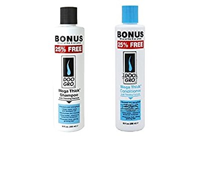 Doo Gro Mega Think Anti-Thinning Shampoo and Conditioner Duo Pack 300 ml
