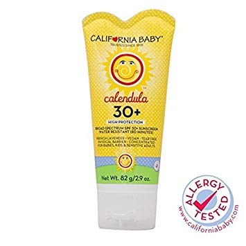 California Baby Broad Spectrum SPF 30  Sunscreen 2.9 oz - Calendula