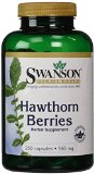 Swanson Premium Hawthorn Berries 250 Caps 565 mg each