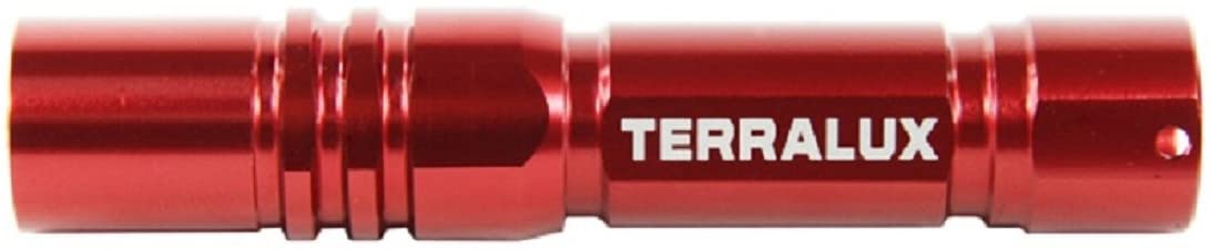 TerraLUX 4005207 Mini Key - Chain Flashlight - Red