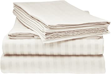 Italian Prestige Collection 4PC Sheet Set – 1800 Hotel Luxury Double Brushed Microfiber Bed Sheet -RV/Short Queen – CREAM