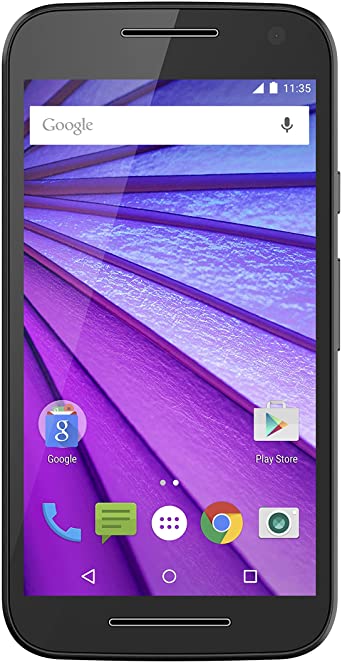 Motorola Moto G (3rd Generation) - Black - 8 GB - Global GSM Unlocked Phone