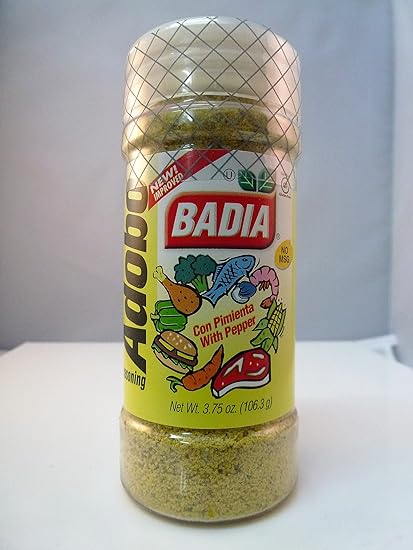 Badia Adobo Seasoning with Pepper/Con Pimienta