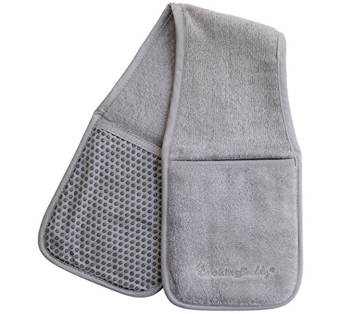Campanelli’s Cooking Buddy - Professional Grade All-In-One Pot Holder, Hand Towel, Lid Grip, Tool Caddy, and Trivet. Heat Resistant up to 500ºF. As Seen On Facebook (Gray)