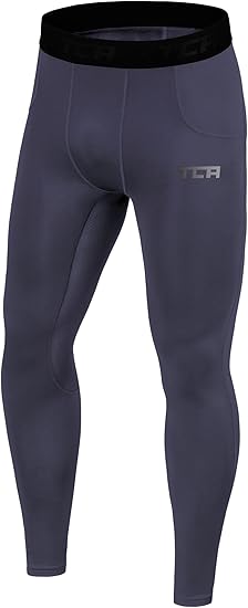 TCA Men's and Boys' SuperThermal Compression Armour Base Layer Thermal Under Tights