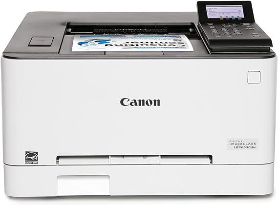 Canon Color imageCLASS LBP633Cdw Wireless Laser Printer, 22ppm, PCL, PS