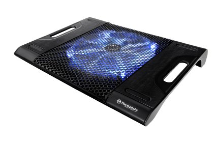 Thermaltake Massive23 LX Laptop Notebook Cooler Oversized 230mm Blue LED Fan USB CLN0015