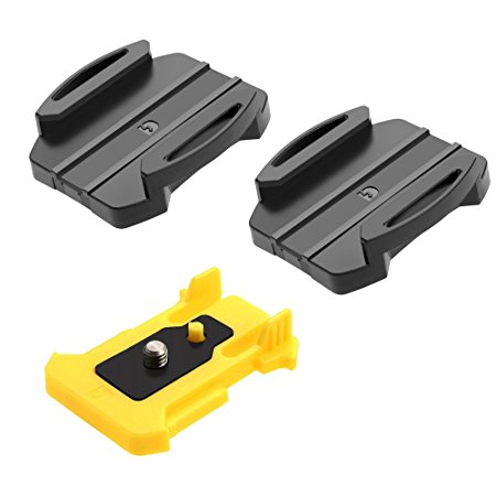 pangshi Adhesive Mount Flat And Curved Form Factors for Sony action cam HDR-AS200V AS100V AS30V AS20V AZ1 FDR-X1000VR AEE camera accessory